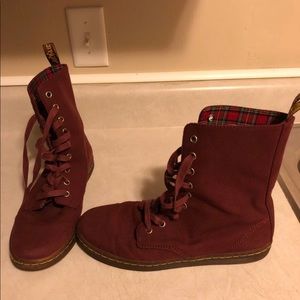 Maroon Doc Martens Size 9